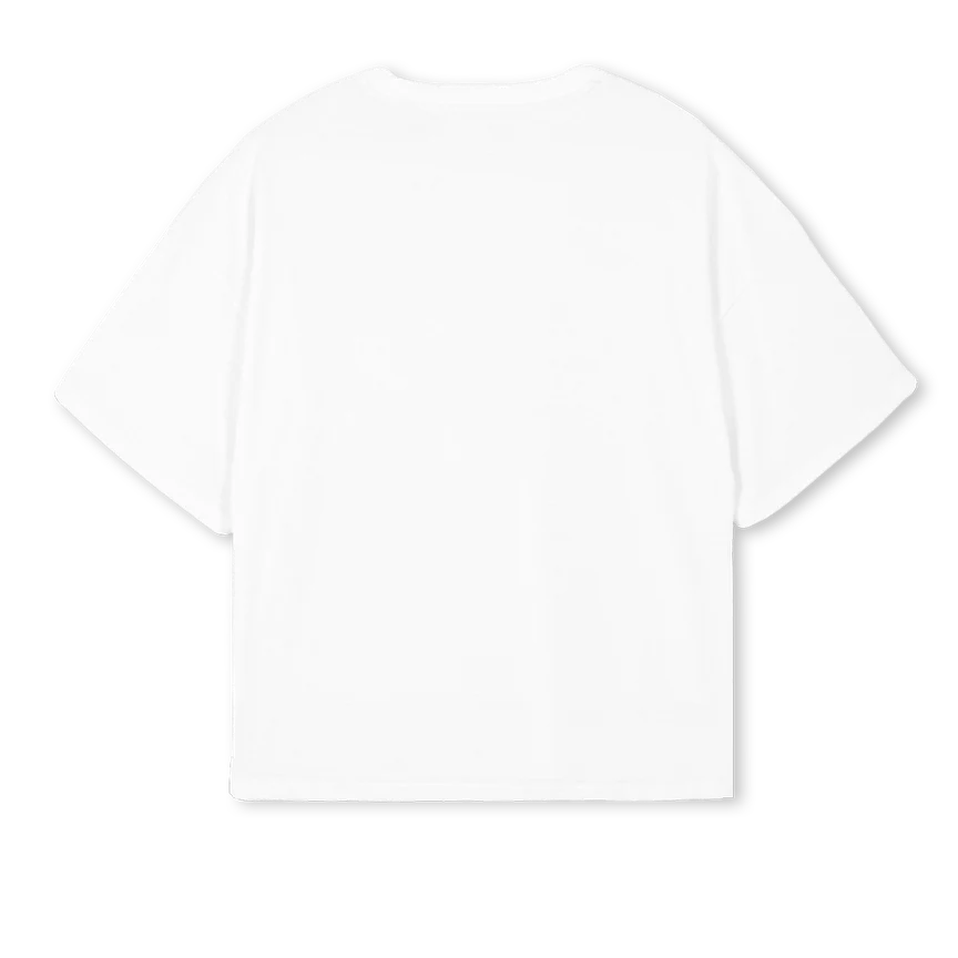 APP White Oversized Boxy Tee. - Image 2