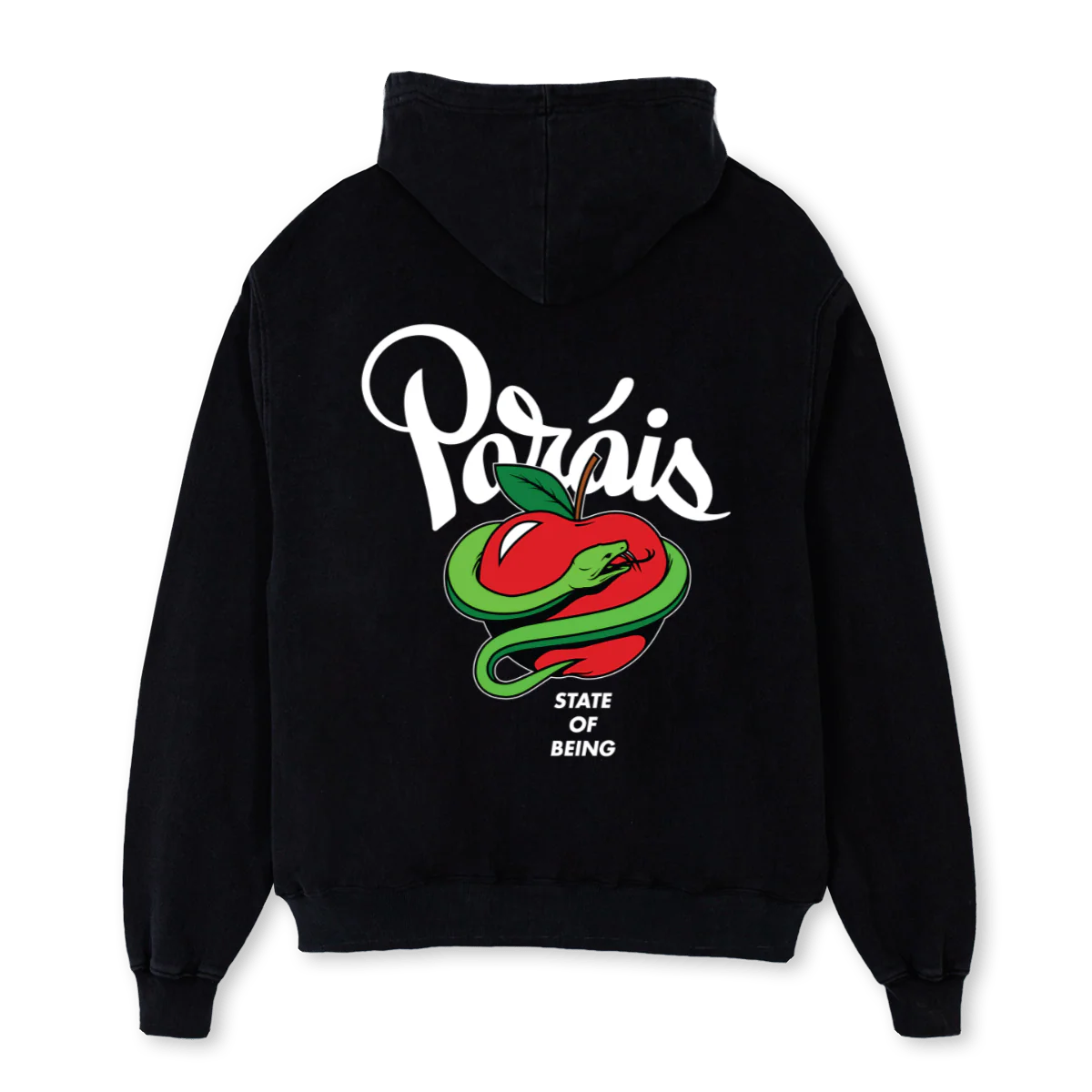 APPLEBLVK Black Oversized Hoodie. - Image 2