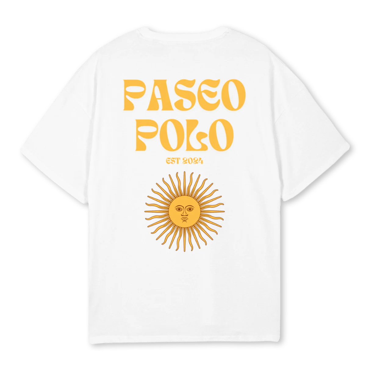 ARGENTINE White Oversized Tee. - Image 2