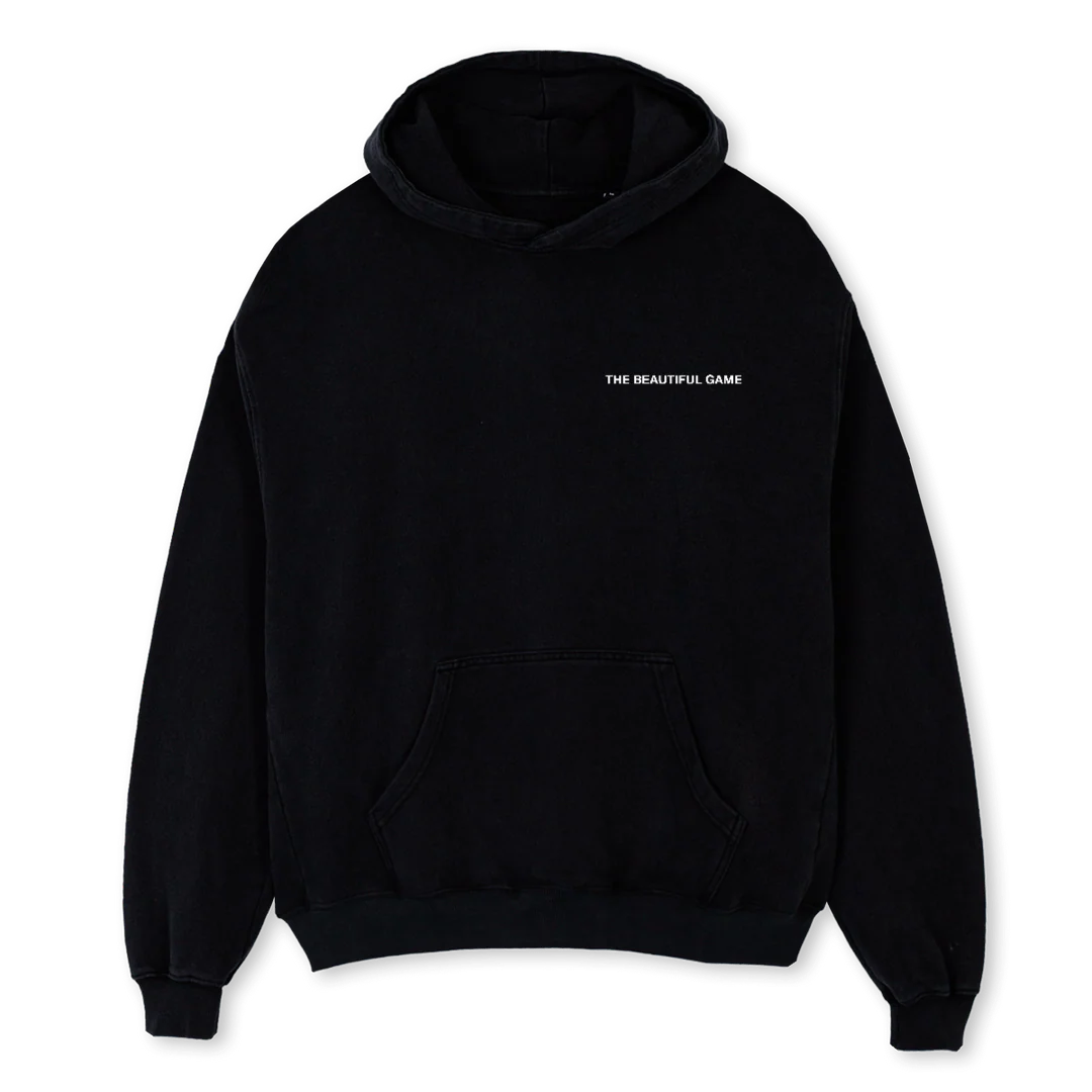 ARMANDO HOODIE Black Oversized Hoodie.