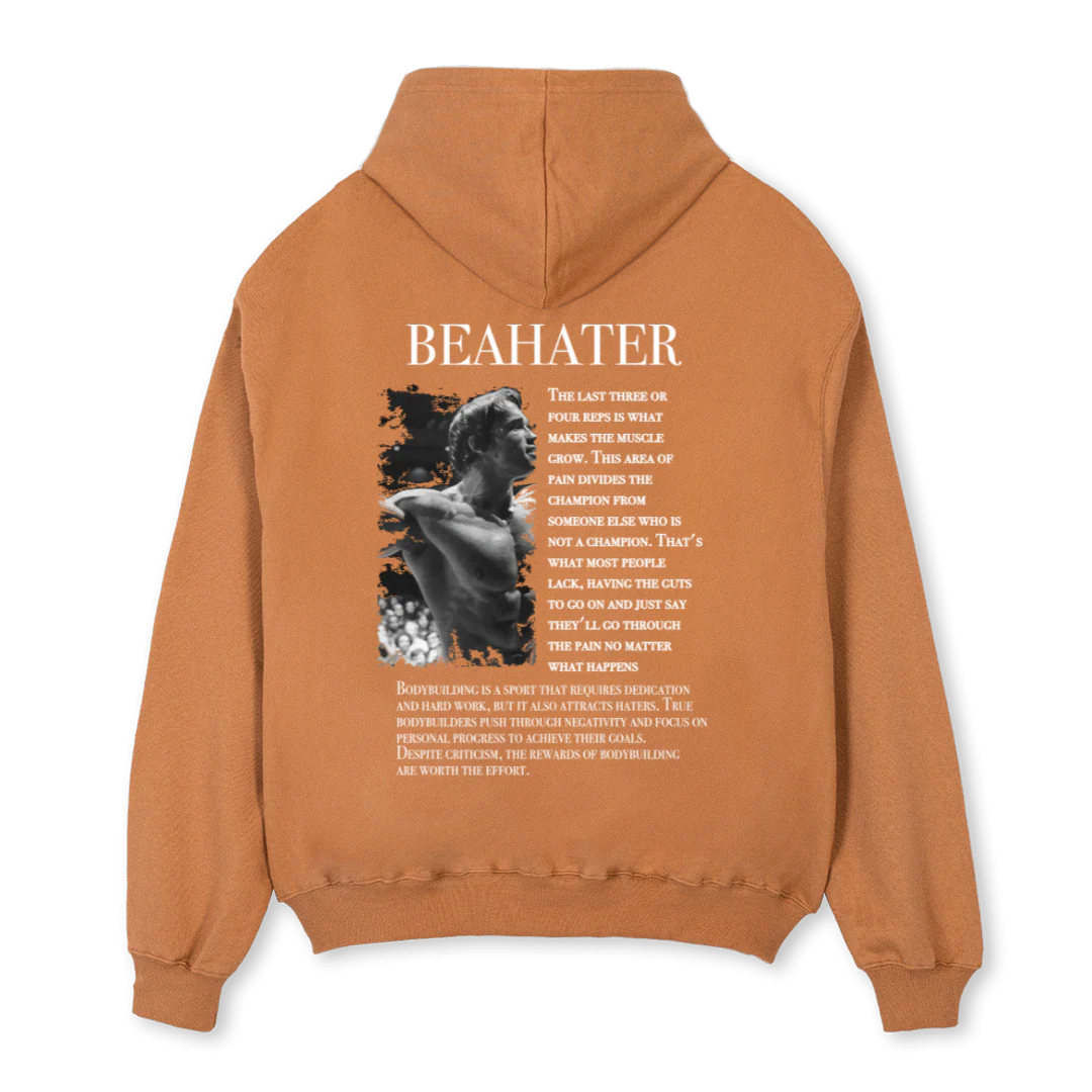 ARNOLD Camel Oversized Hoodie. - Image 2