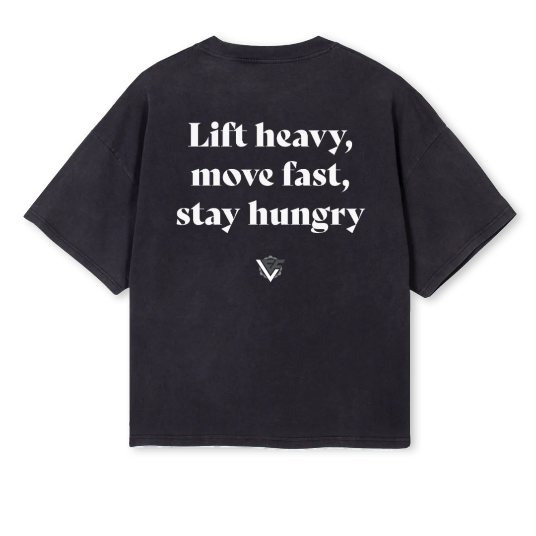 ASKADAMCROSSTSHIRT Vintage Black Oversized Boxy Tee. - Image 2
