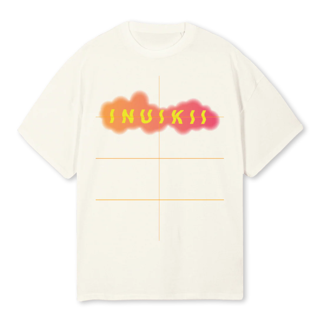 ASLDJF Cream Oversized Tee.