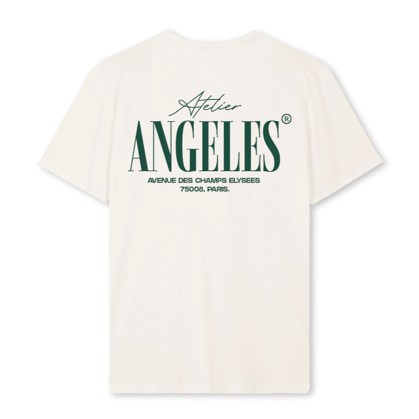 ATELIERANGELES Vintage White Regular Tee. - Image 2