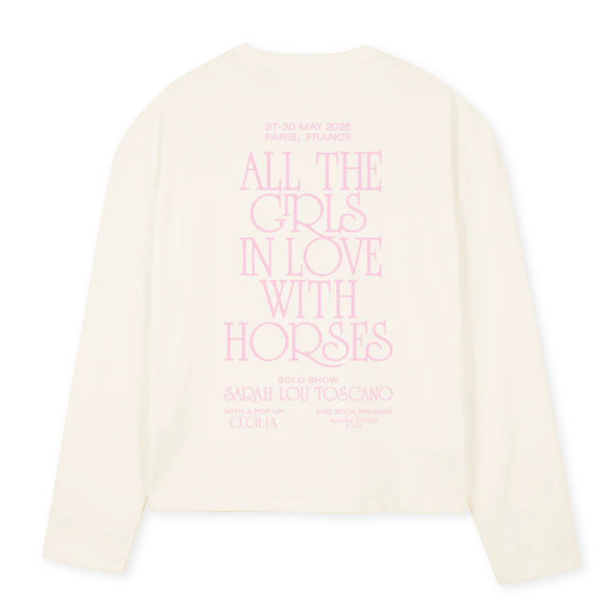 ATGILWHVTGWHLSTEE Vintage White Oversized Boxy LS Tee. - Image 2