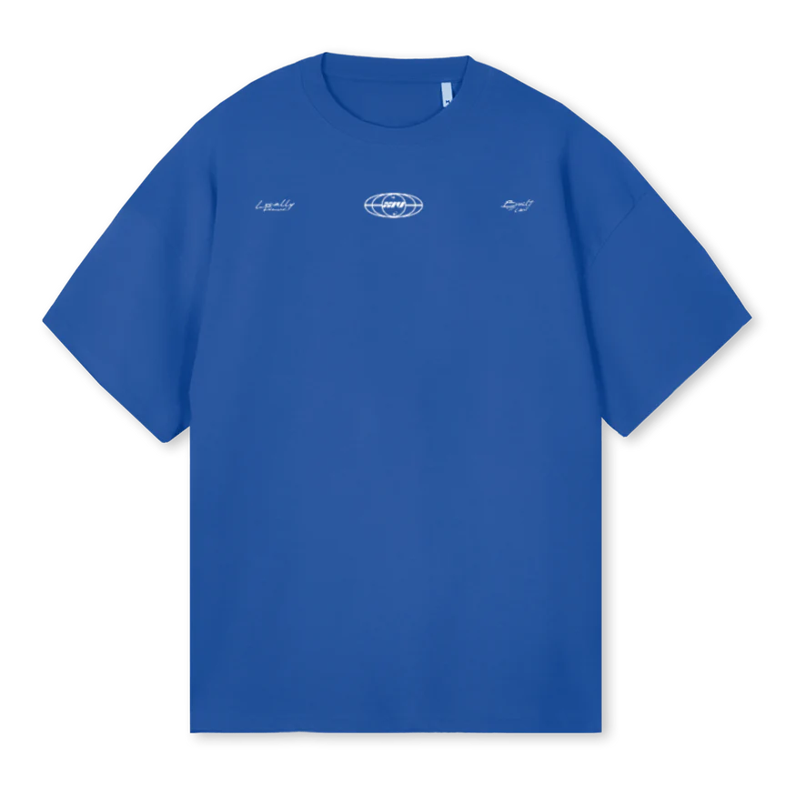 ATHBHEOBLUE Cobalt Blue Oversized Tee.