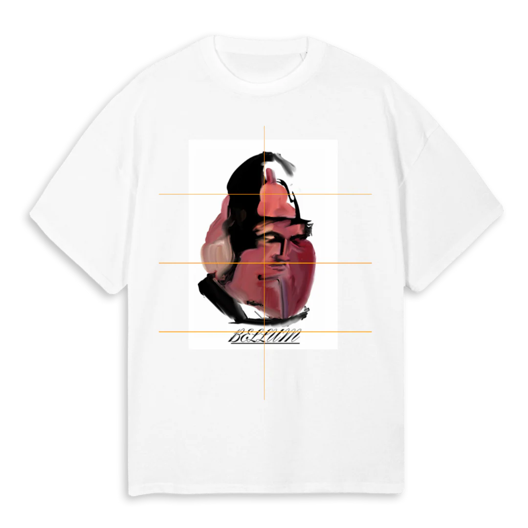 ATHENA White Oversized Tee.