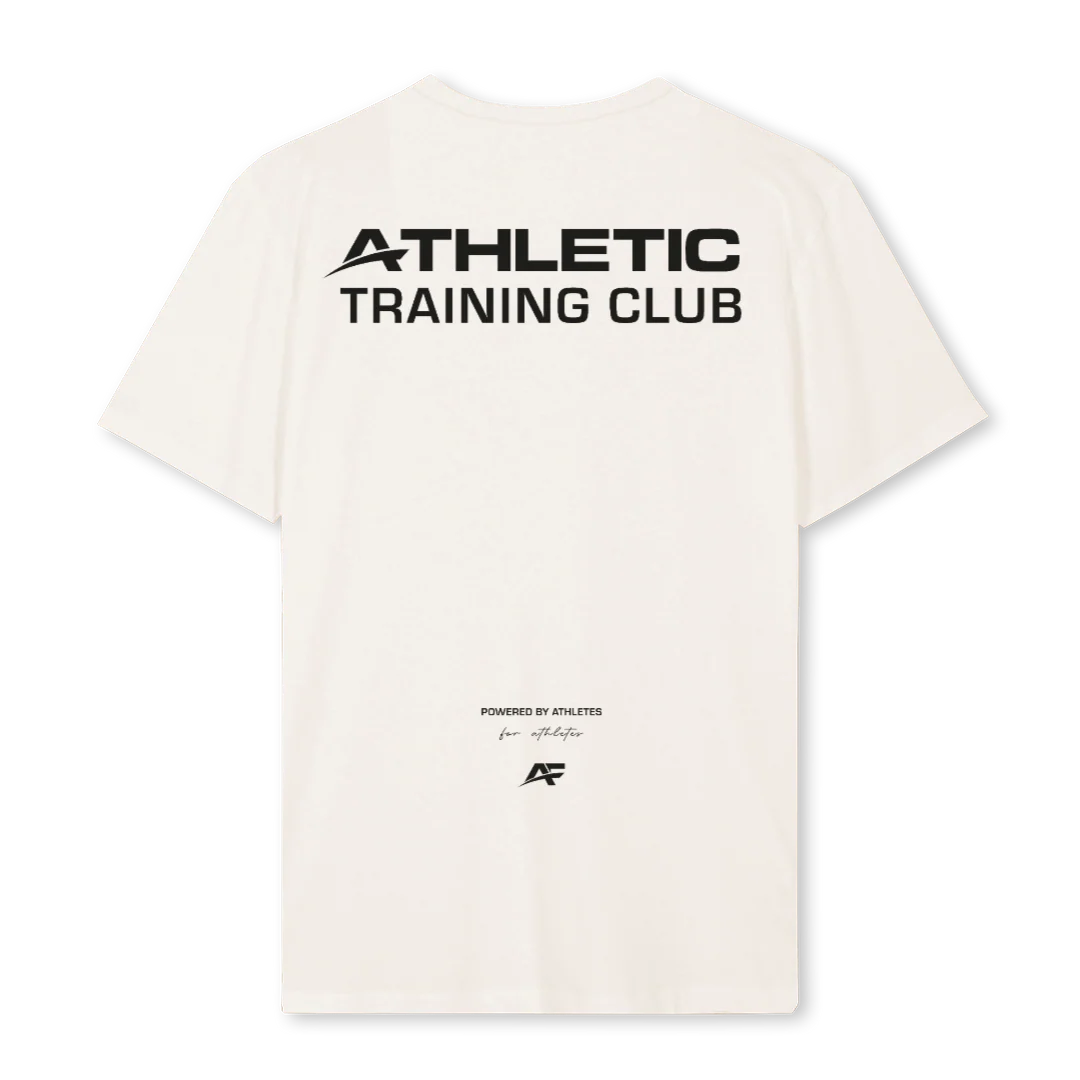 ATHLETICCLUBREGULARW Vintage White Regular Tee. - Image 2