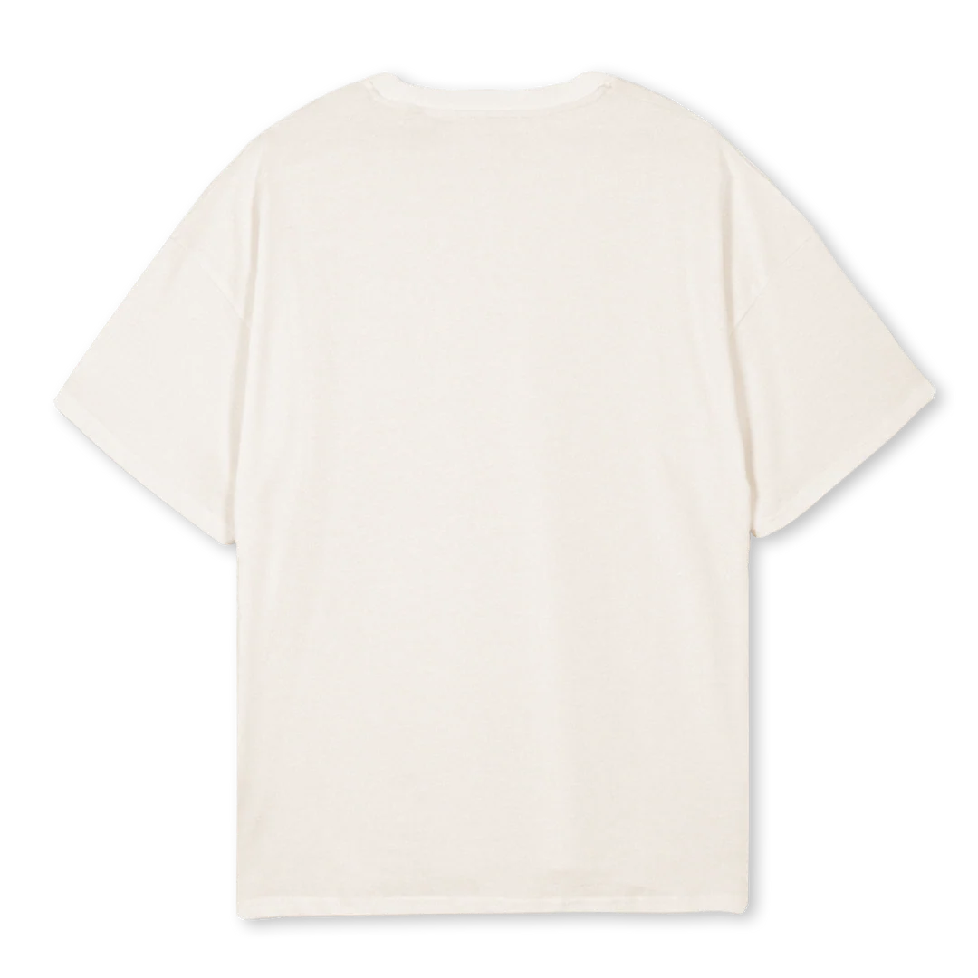 AUNTY GRE Vintage White Oversized Tee. - Image 2