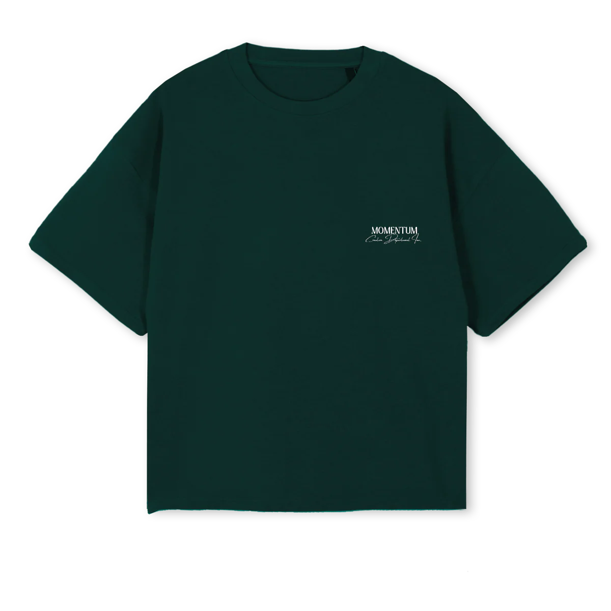 AVANTGREEN Wild Green Oversized Boxy Tee.