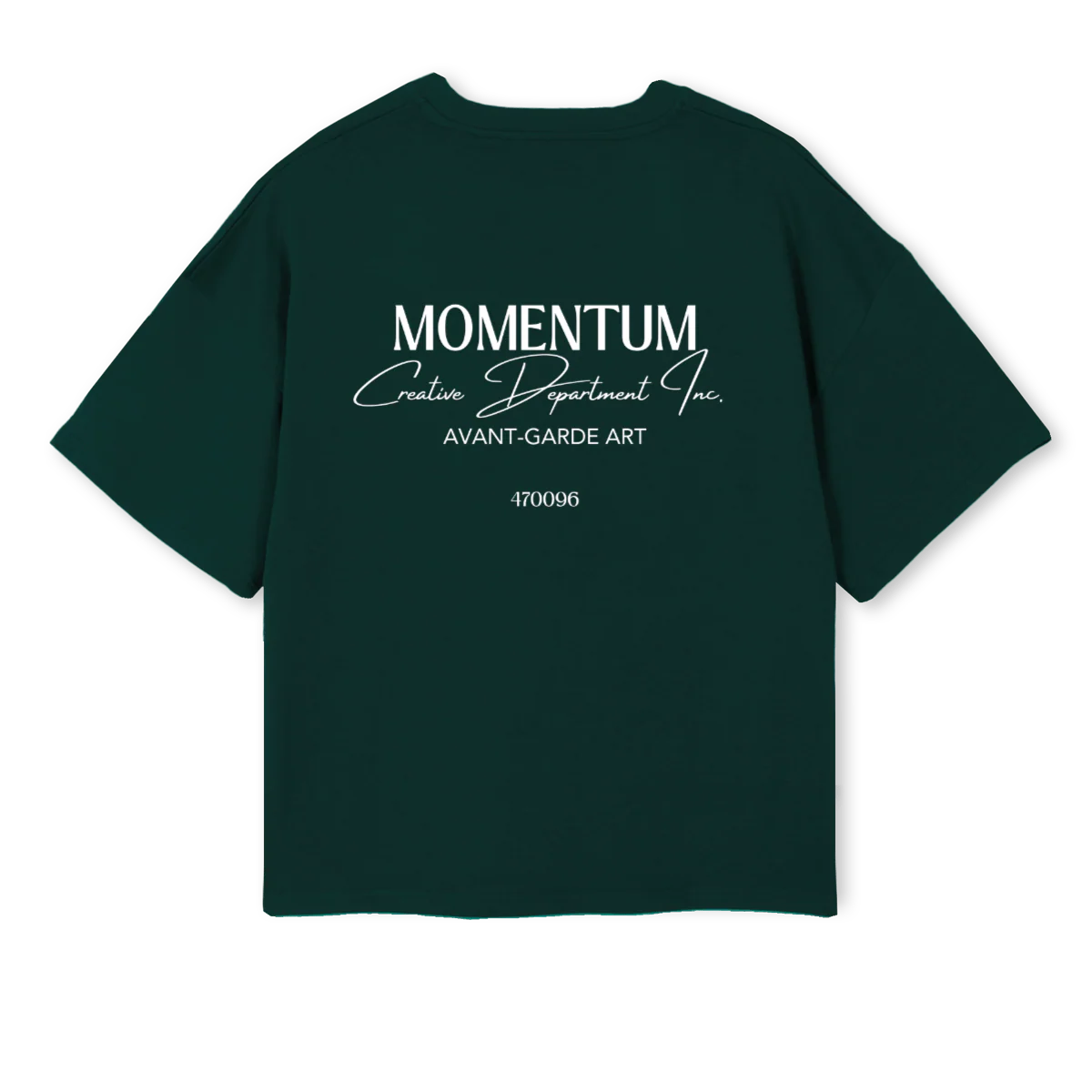 AVANTGREEN Wild Green Oversized Boxy Tee. - Image 2