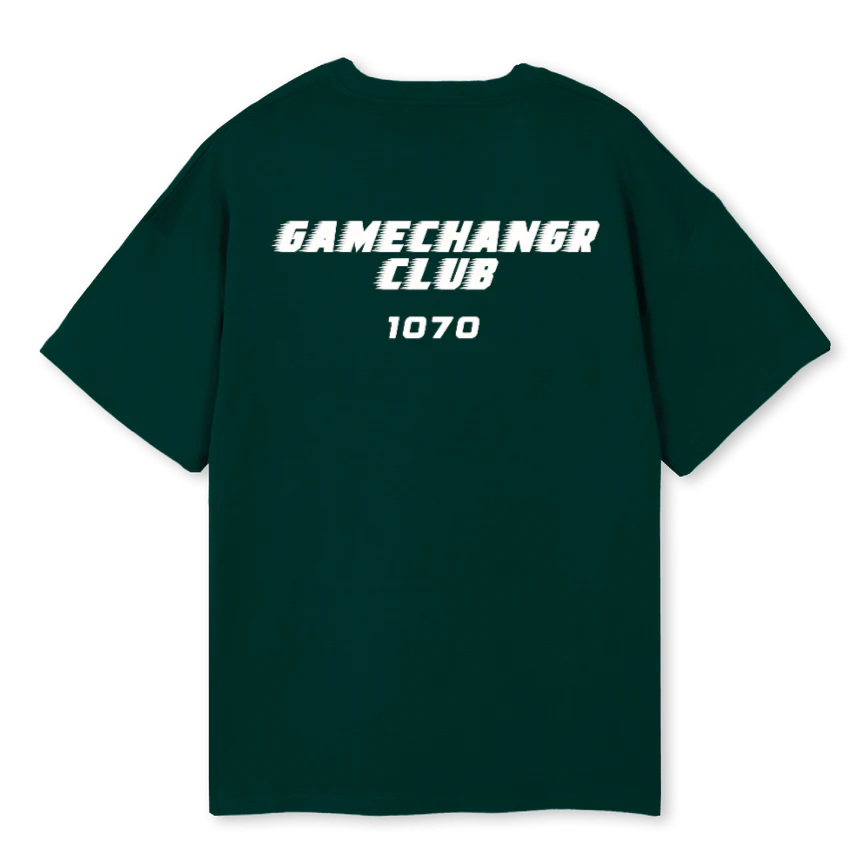 AWGAMECHANGR Wild Green Oversized Tee. - Image 2