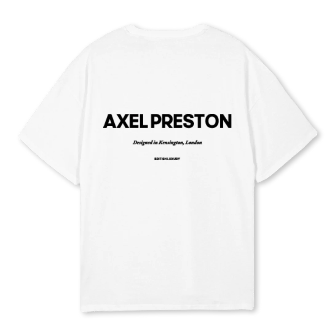AXELPRESTONTEESAMPLE White Oversized Tee. - Image 2