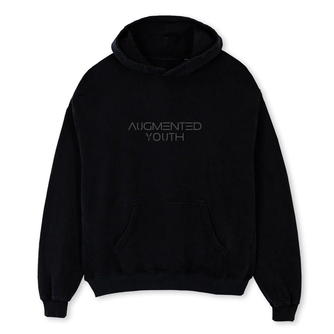 AYBLK Black Oversized Hoodie.