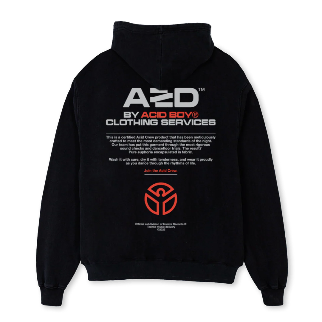 AZDWSS Black Oversized Hoodie. - Image 2