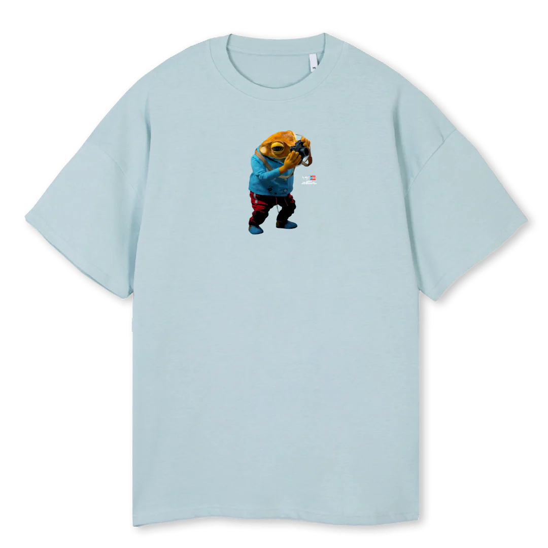 AZULITO Cold Blue Oversized Tee.