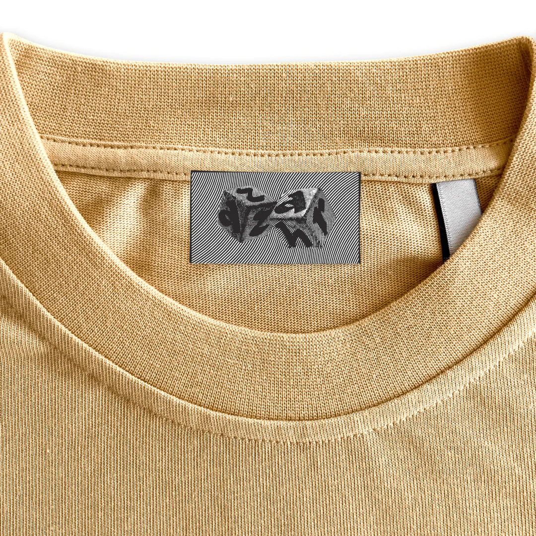 AZZAHR ILLUSION Custom Neck Label.
