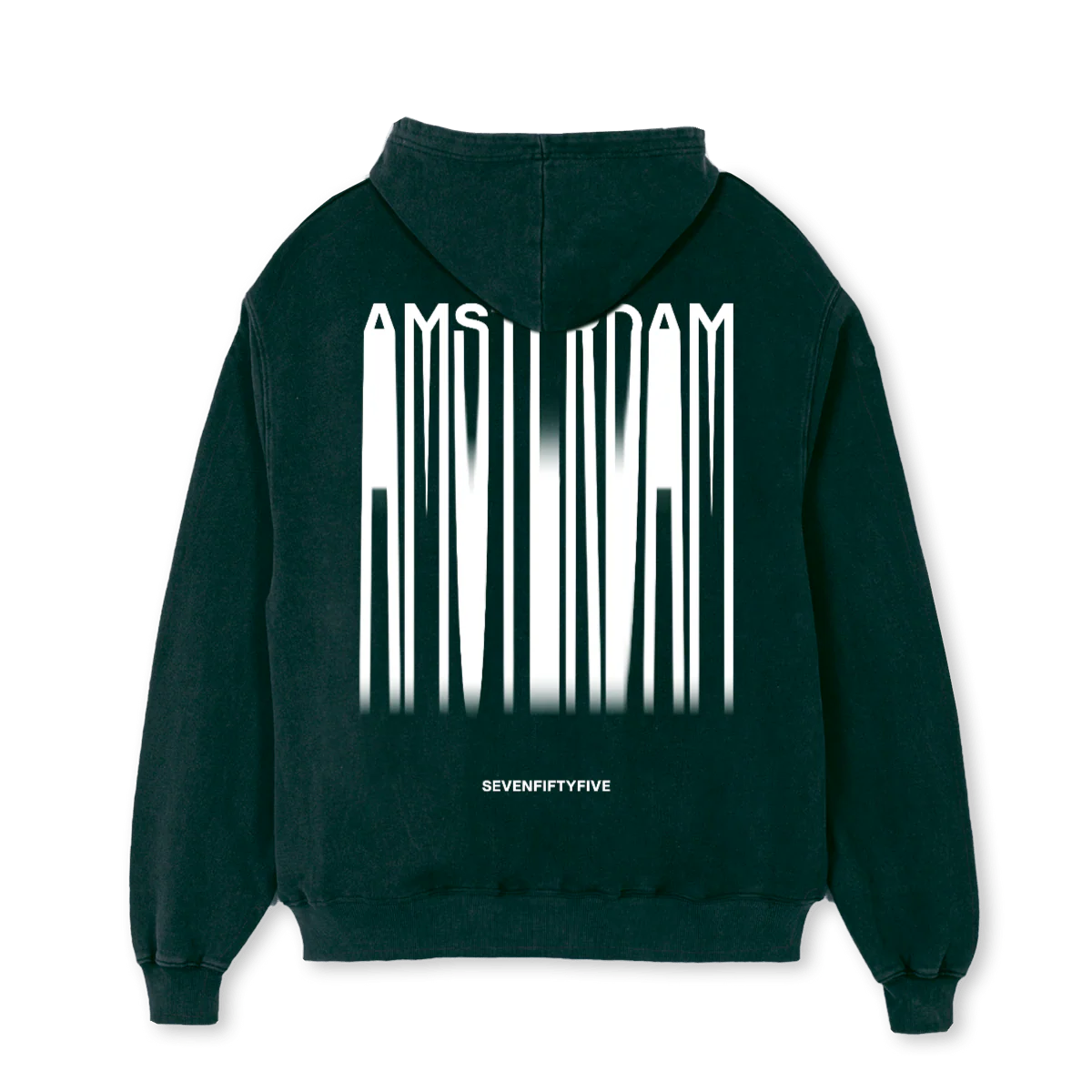 BACK AMSTERDAM Wild Green Oversized Hoodie. - Image 2