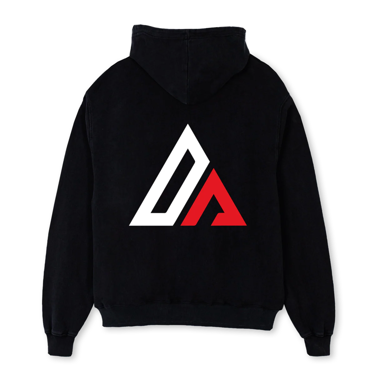 BACKLOGO Black Oversized Hoodie. - Image 2