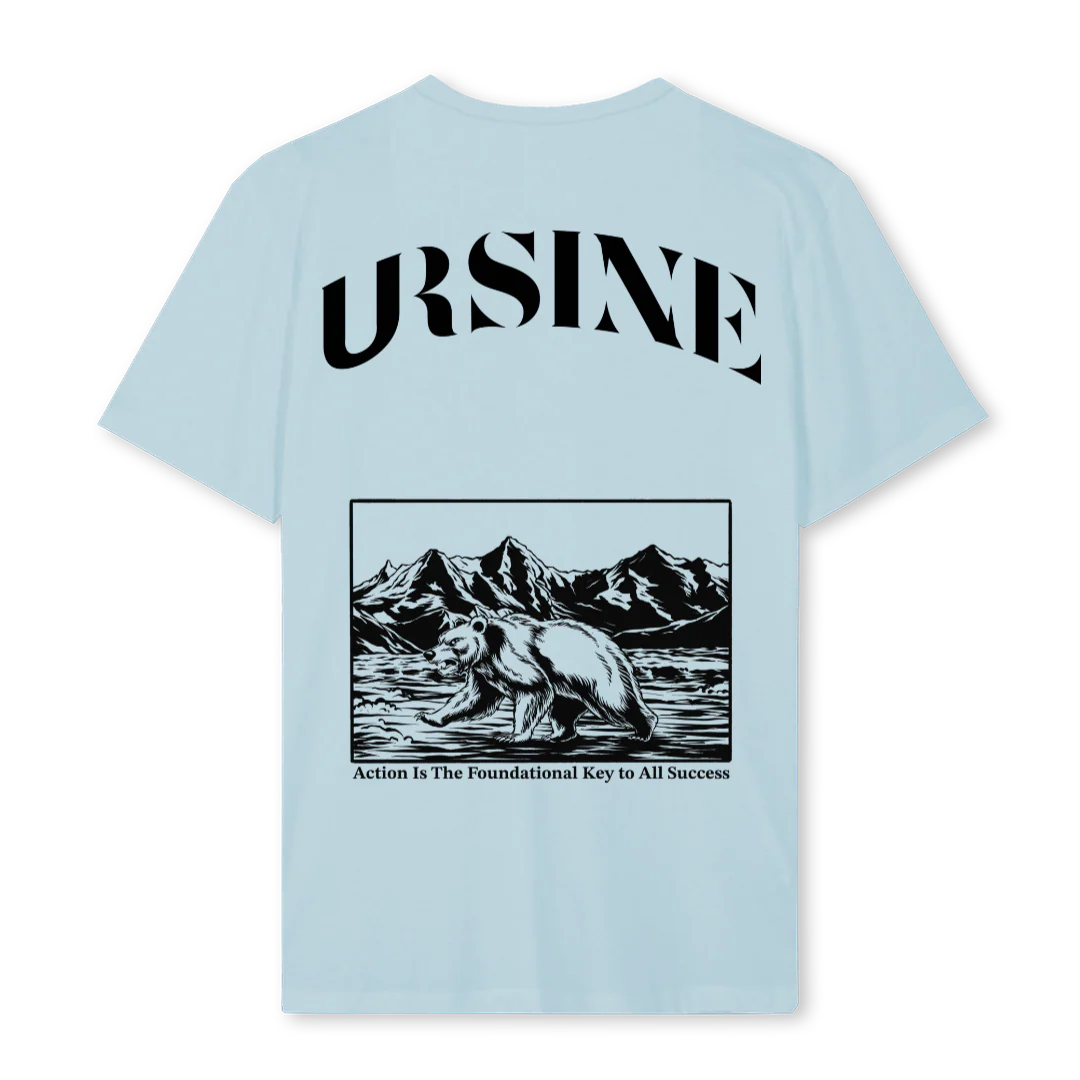 BACKPRINTFORMOM Cold Blue Regular Tee. - Image 2