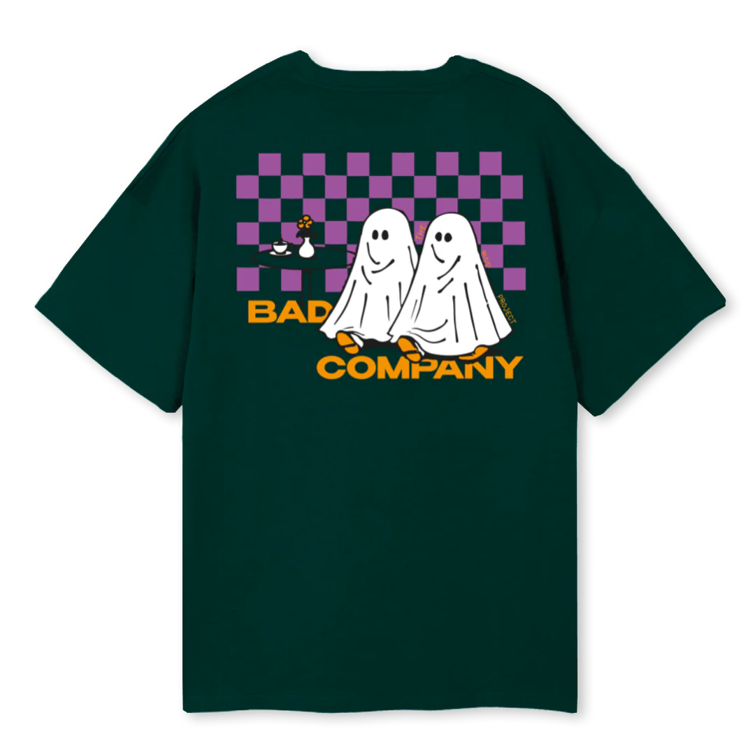 BADCOMPANY Wild Green Oversized Tee. - Image 2
