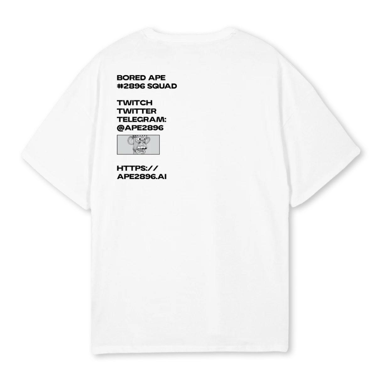 BAIIWHITE White Oversized Tee. - Image 2