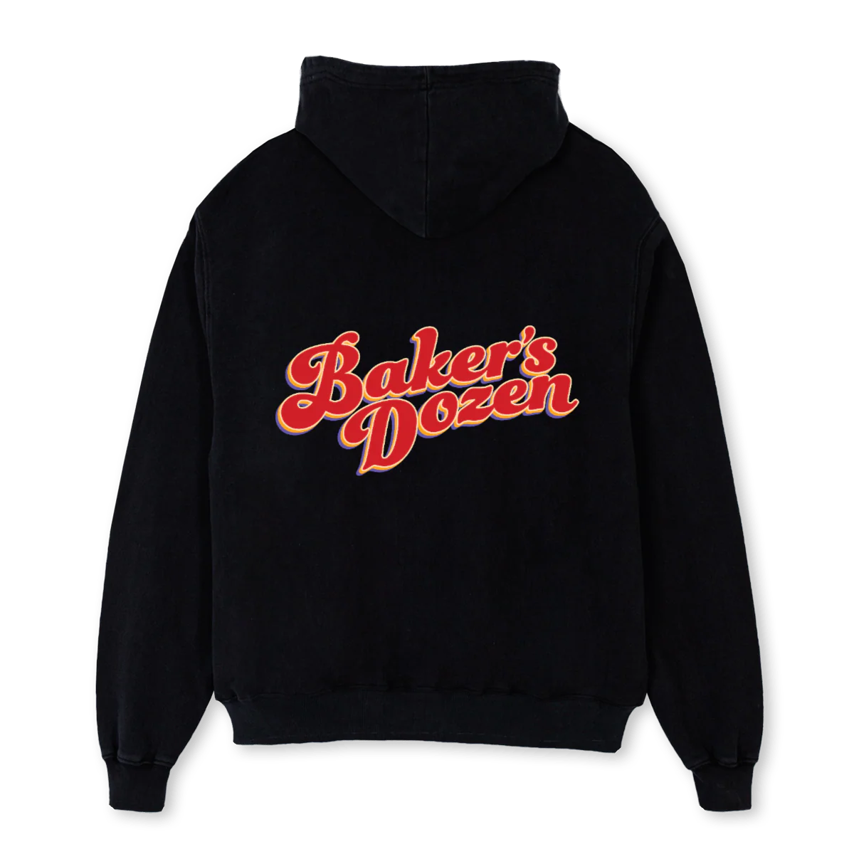 BAKERSDOZENHOODIEOG Black Oversized Hoodie. - Image 2