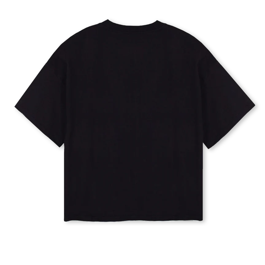 BALCKIE Black Oversized Boxy Tee. - Image 2