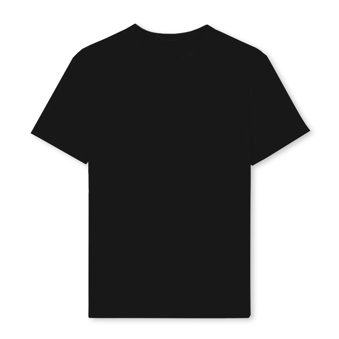 BALOSTBLOOMTS Black Regular Tee.