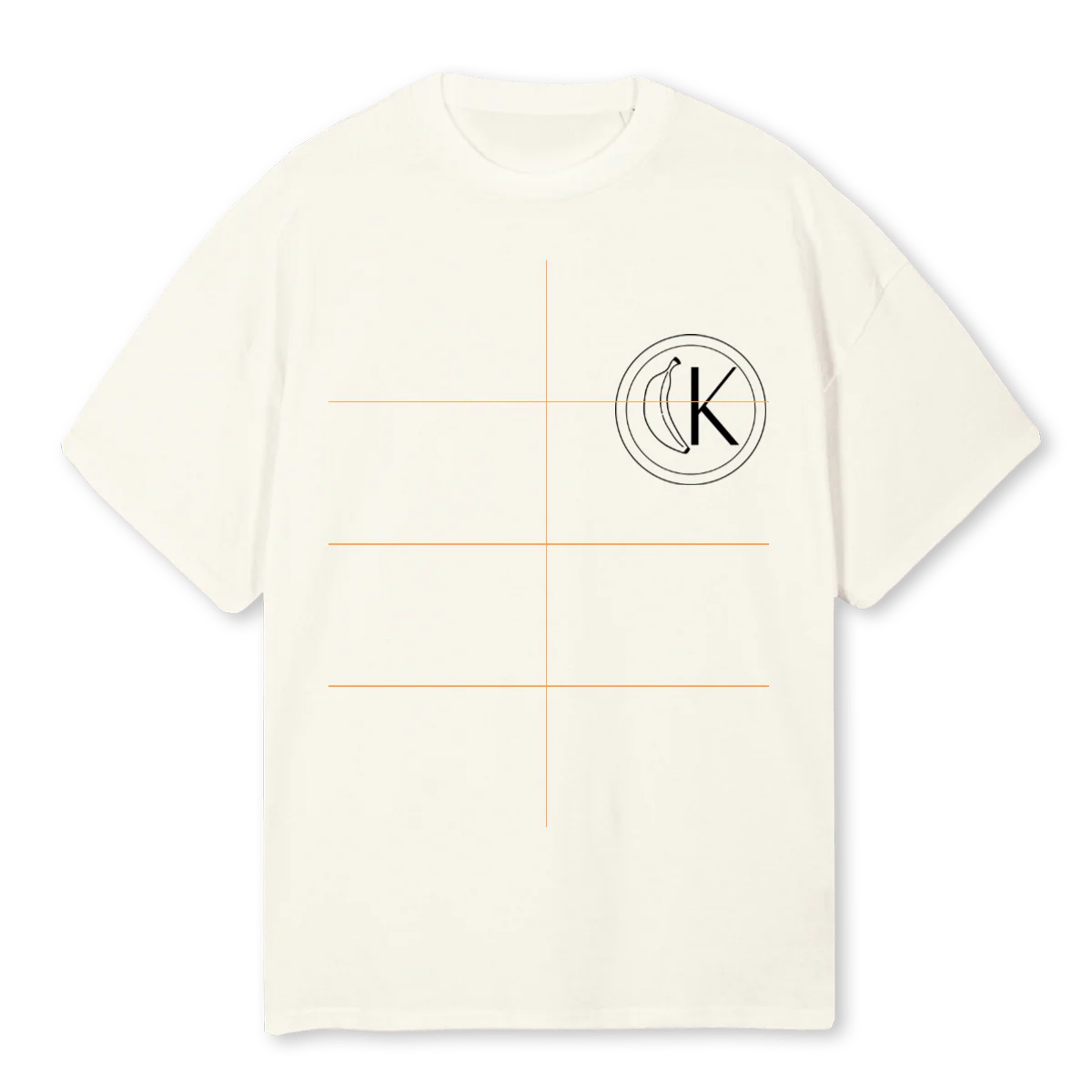 BANANA BTOC Cream Oversized Tee.