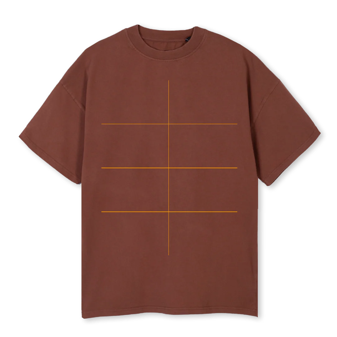 BANANA TEA UN Vintage Brown Oversized Tee. - Image 2