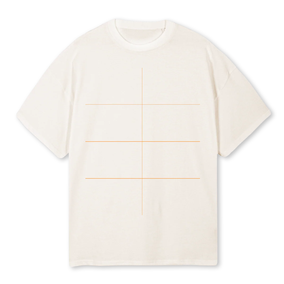 BANDANATEETHREE Vintage White Oversized Tee.