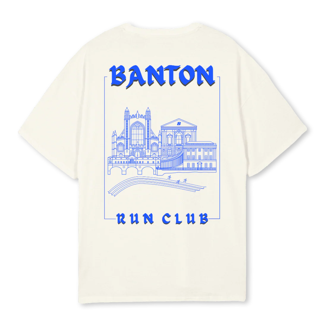 BANTONBH Cream Oversized Tee. - Image 2