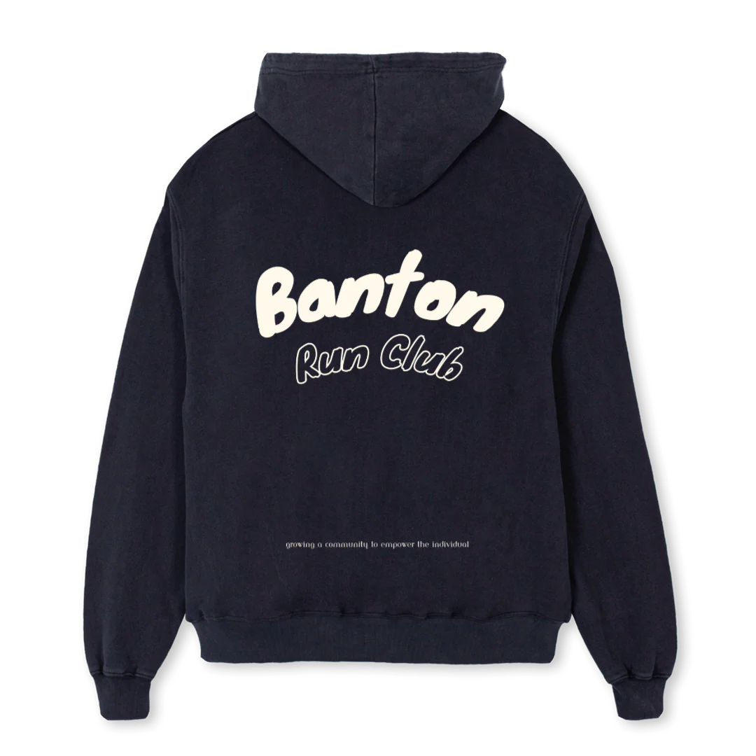 BANTONHOODIEONEM Vintage Black Oversized Hoodie. - Image 2