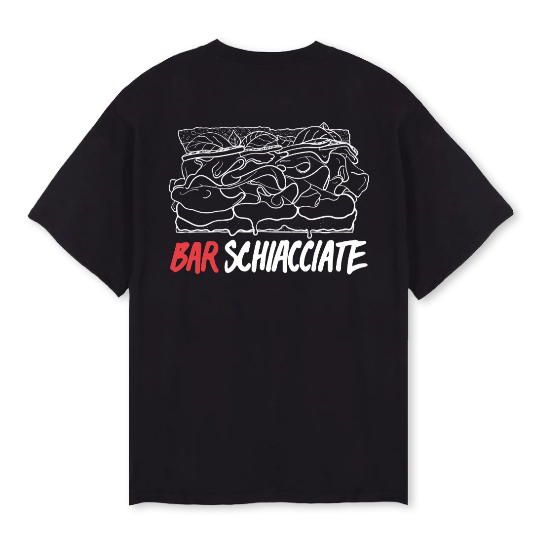 BAR SCHI BLK Black Oversized Tee. - Image 2