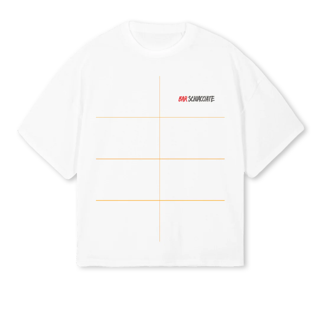 BARSCHIABOXYPERSW White Oversized Boxy Tee.