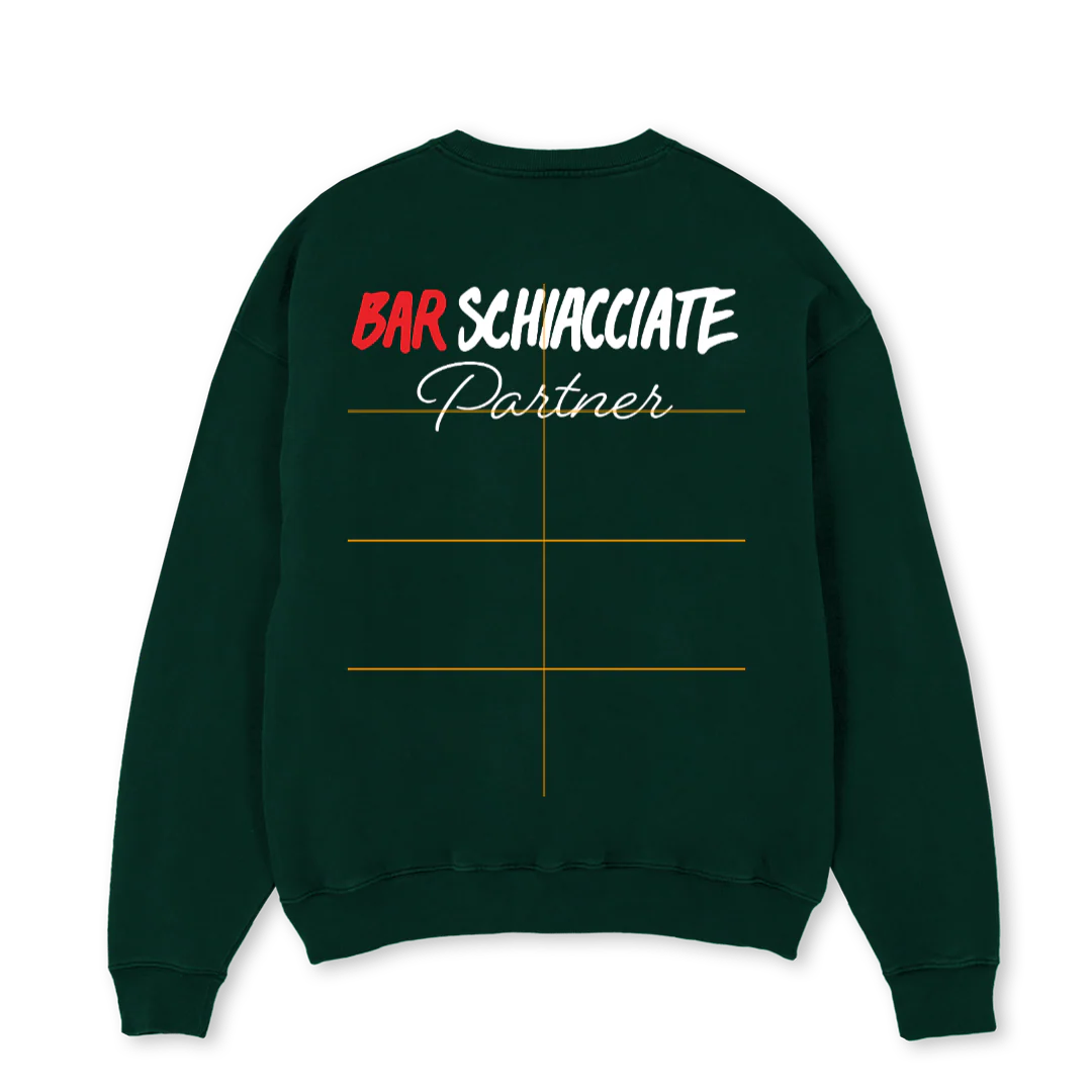 BARSCHIAWG Wild Green Oversized Crewneck Sweater. - Image 2