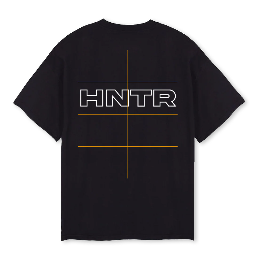 BASEANDLINE Black Oversized Tee. - Image 2