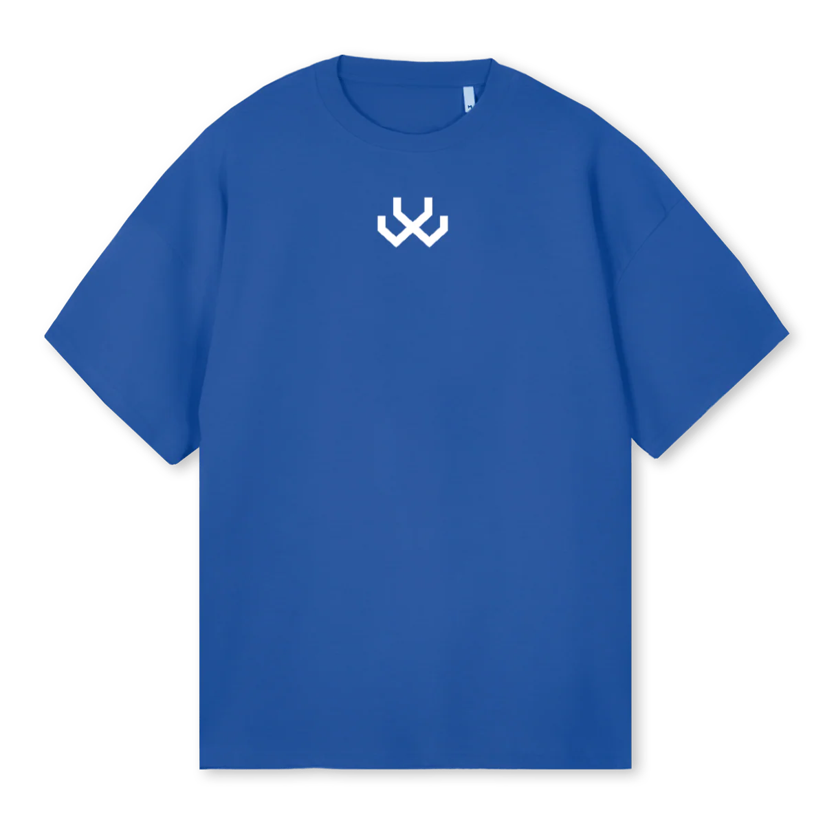 BASICS SAPPHIRE TOP Cobalt Blue Oversized Tee.