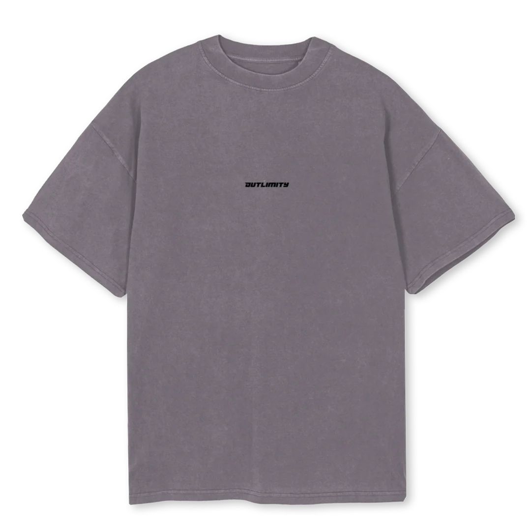 BASICTEEPIGMENTGREY Pigment Grey Oversized Tee.