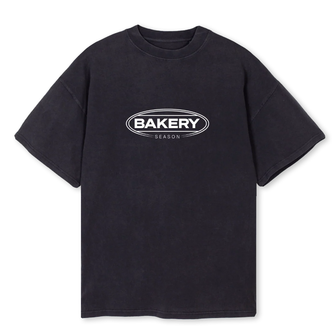 BASKETBALL Vintage Black Oversized Tee.