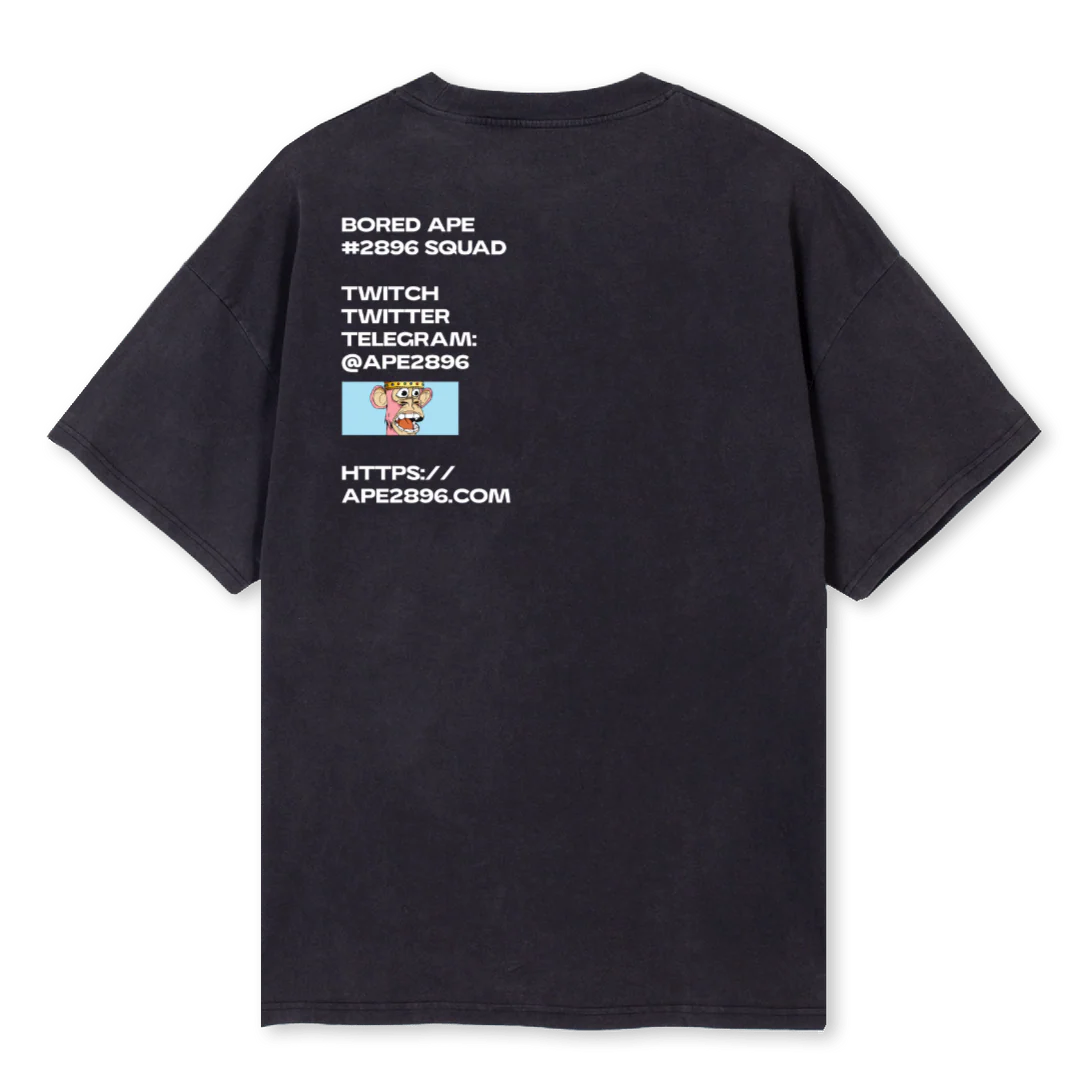 BAVB Vintage Black Oversized Tee. - Image 2