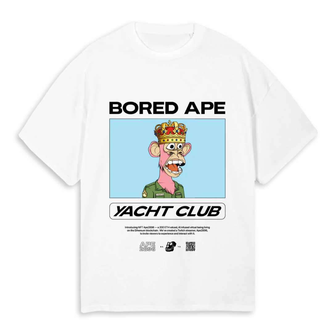BAW White Oversized Tee.