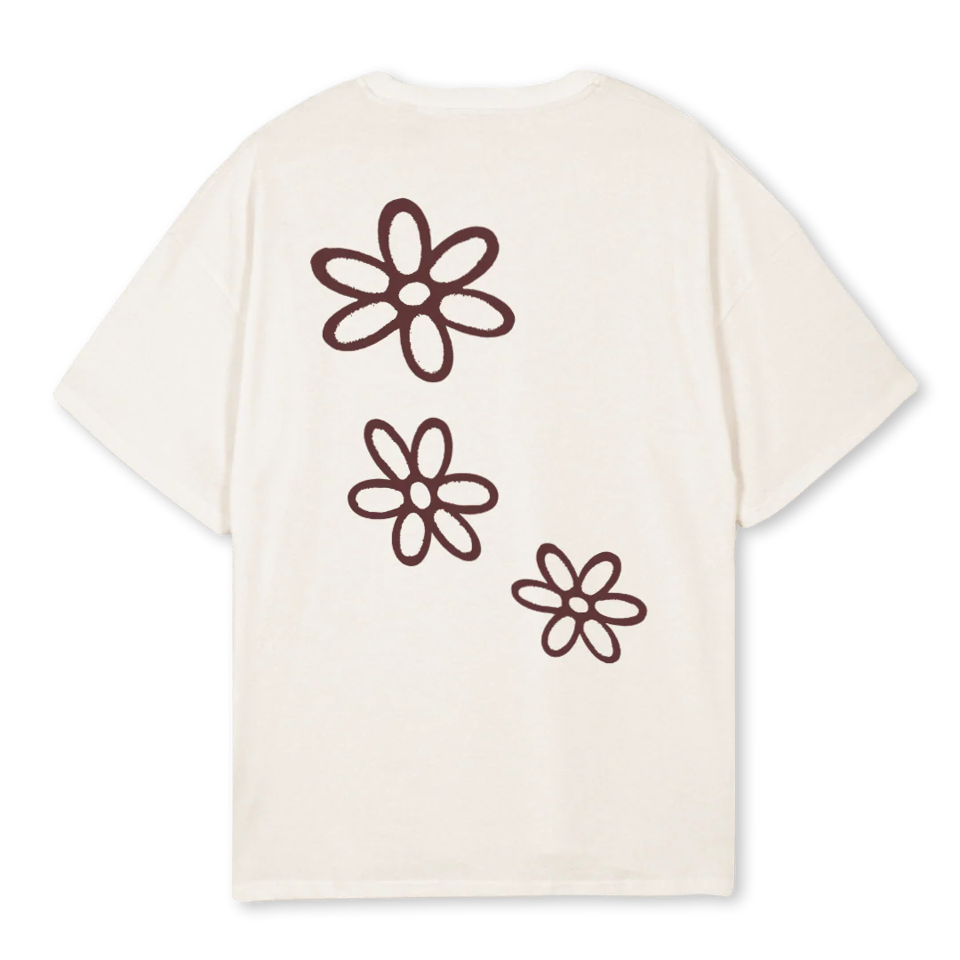BB BROWN Vintage White Oversized Tee. - Image 2