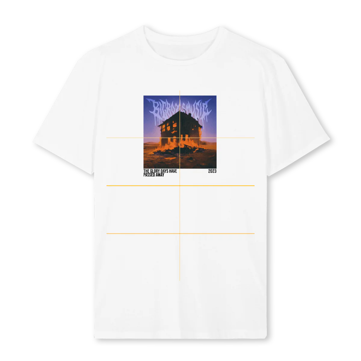BBM GD White Regular Tee.