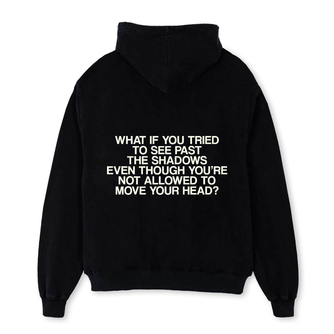 BBWC ZIP UP Black Oversized Zipped Hoodie. - Image 2