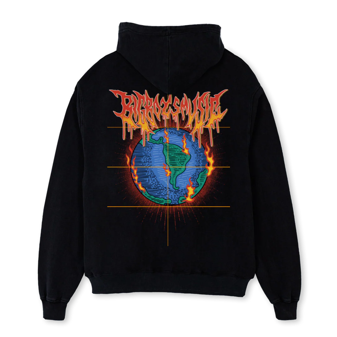 BBWORLD Black Oversized Hoodie. - Image 2
