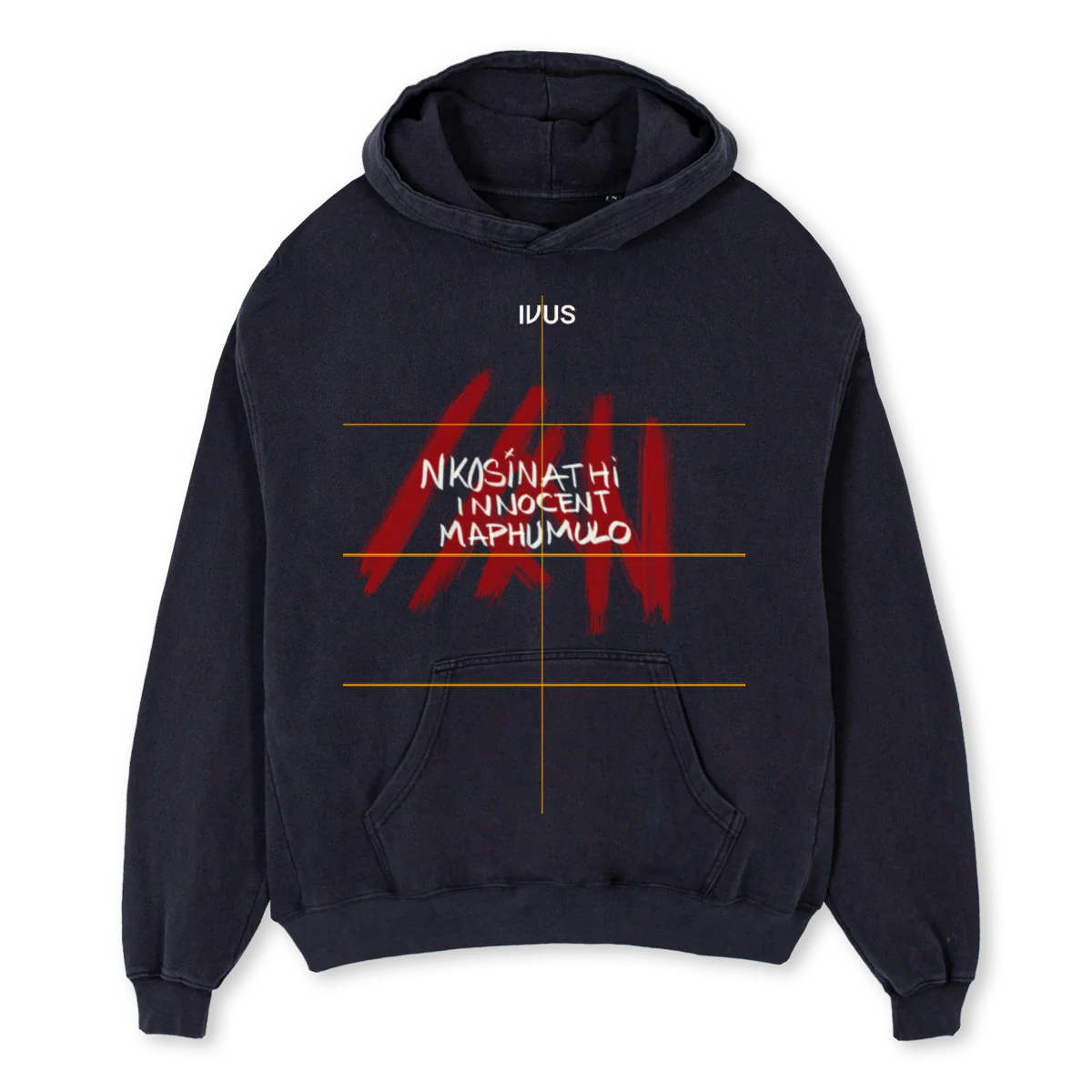 BCOFFEE  Vintage Black Oversized Hoodie.