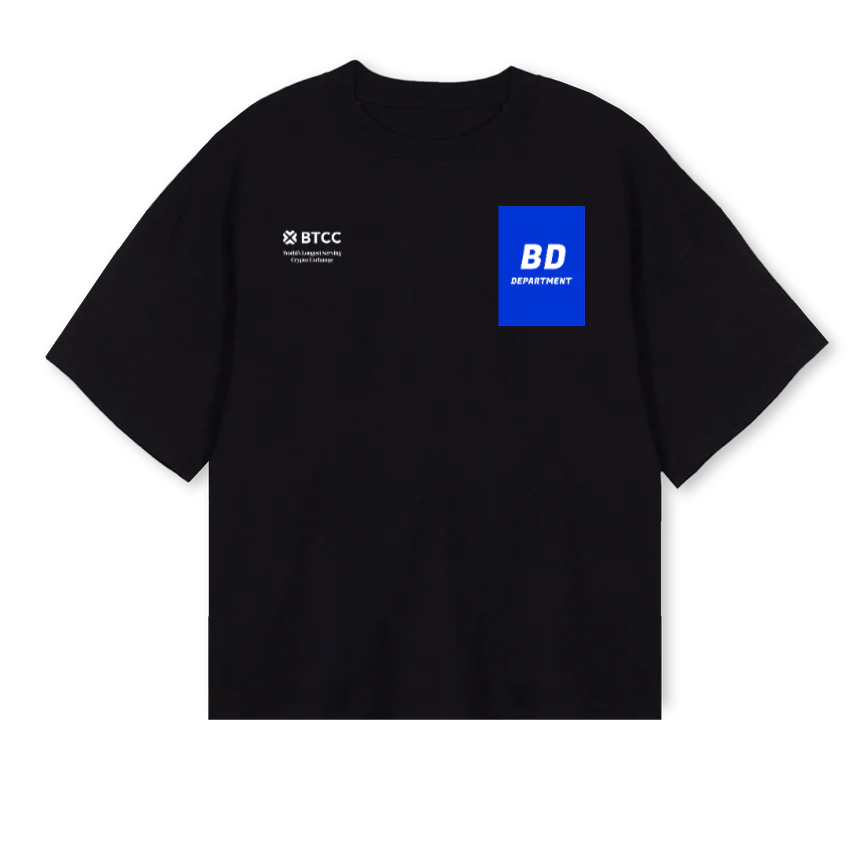 BDDEPARTMENT_1 Black Oversized Boxy Tee.