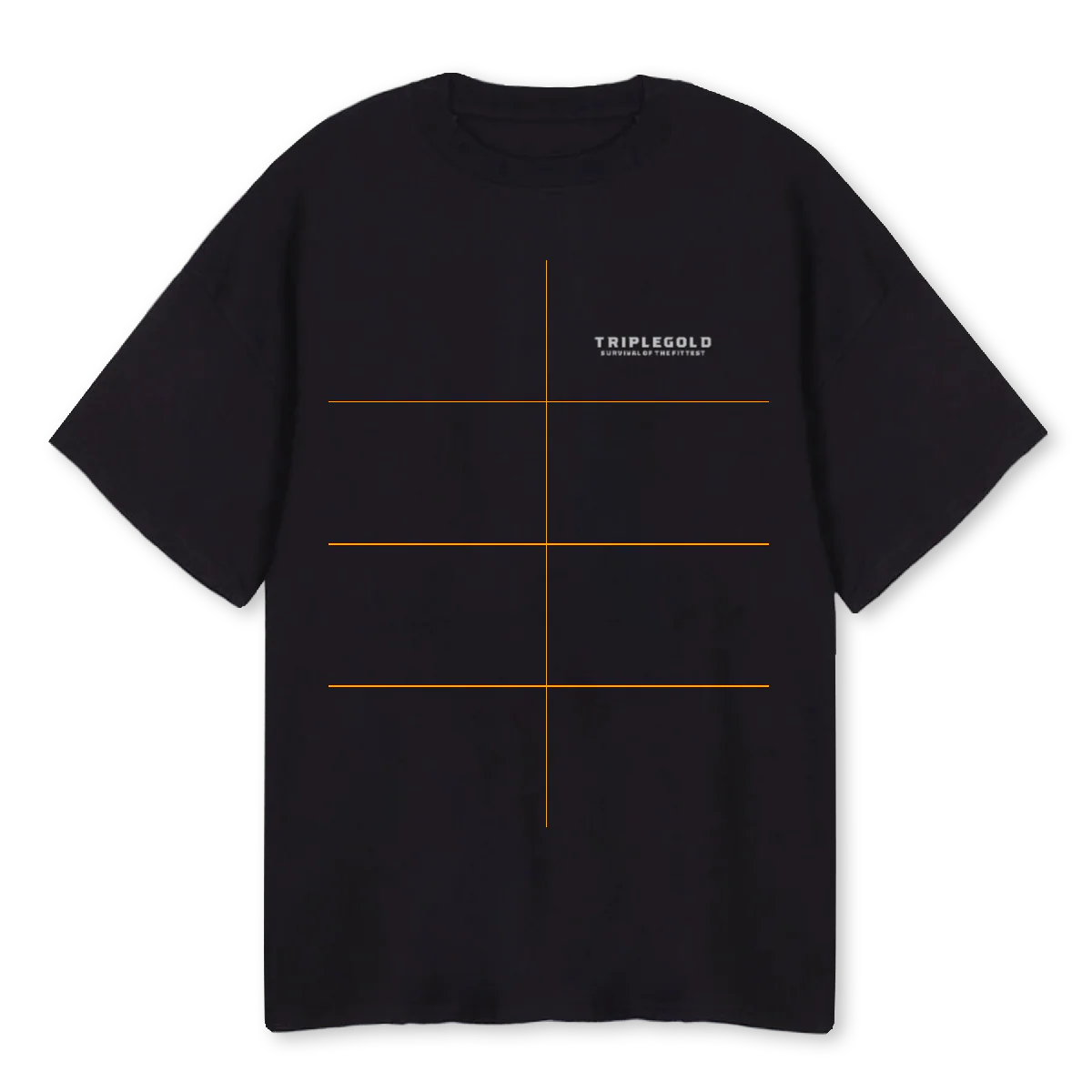 BEARBLACKTEE Black Oversized Tee.